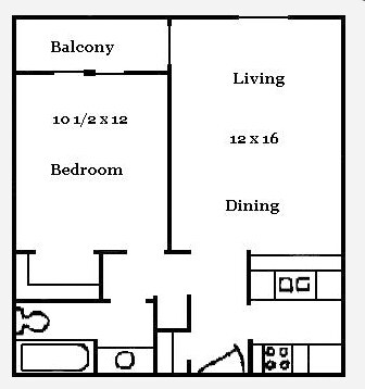 Unit 1006 1006 floor plan